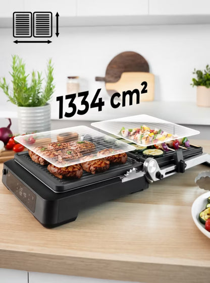 Elektrisk Bordgrill Dual Cook 2000W Sort