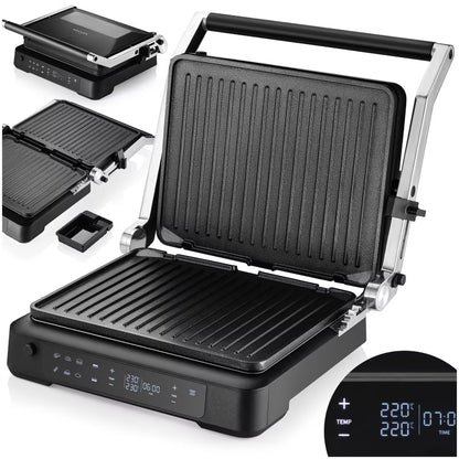 Elektrisk Bordgrill Dual Cook 2000W Sort