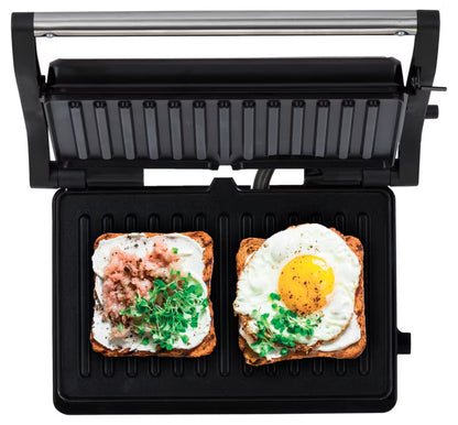 Elektrisk Bordgrill Panini 23x14,5 cm Stål MGR-13M