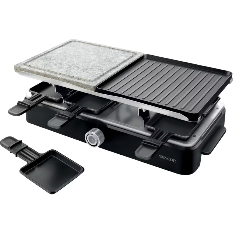 Elektrisk Bordgrill Raclette 1400W Sort