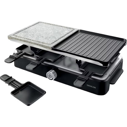 Elektrisk Bordgrill Raclette 1400W Sort