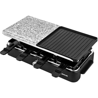 Elektrisk Bordgrill Raclette 1400W Sort