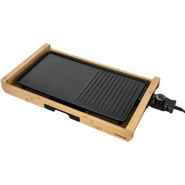 Elektrisk Bordgrill SBG 206BK 43x23 cm Sort 1800W