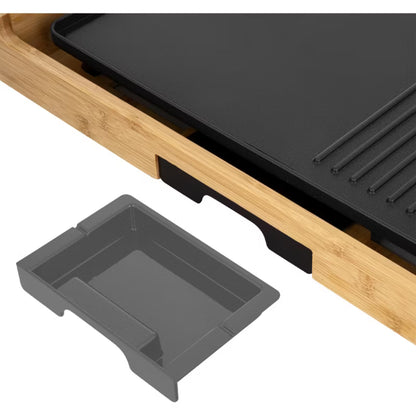 Elektrisk Bordgrill SBG 206BK 43x23 cm Sort 1800W