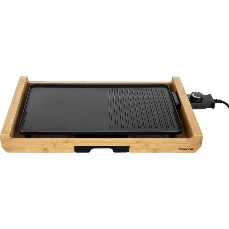 Elektrisk Bordgrill SBG 206BK 43x23 cm Sort 1800W