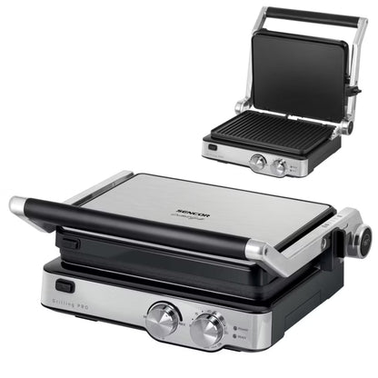 Elektrisk Bordgrill SBG 4010SS 2000W Sølv