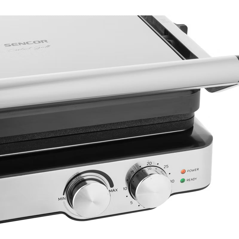 Elektrisk Bordgrill SBG 4010SS 2000W Sølv