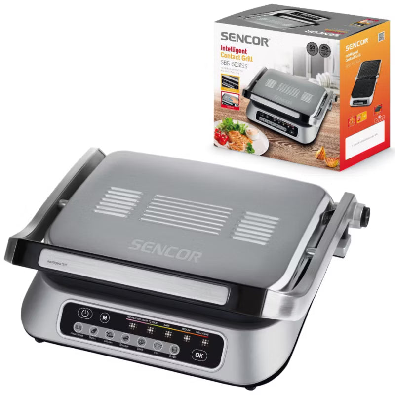 Elektrisk Bordgrill SBG 6031SS Sølv