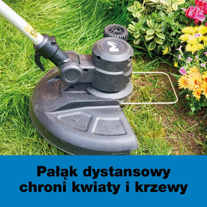 Elektrisk Græstrimmer 450 W 28 cm Blå MGT45028