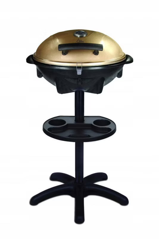 Elektrisk Grill BBQ-9479 46x35 cm Sort og Guld