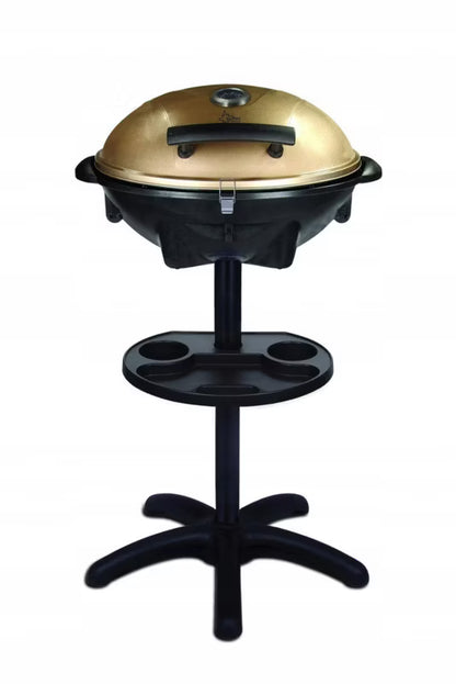 Elektrisk Grill BBQ-9479 46x35 cm Sort og Guld