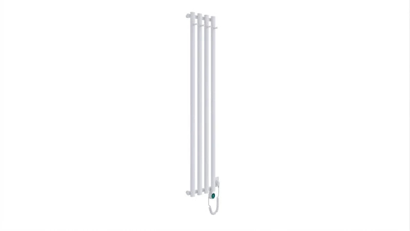 Elektrisk Håndklædetørrer Azure Elektro 150x33 cm Hvid 400W