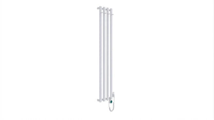 Elektrisk Håndklædetørrer Azure Elektro 150x33 cm Hvid 400W