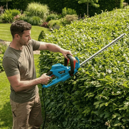 Elektrisk Hækkeklipper 1800W 55 cm Blå HT5020