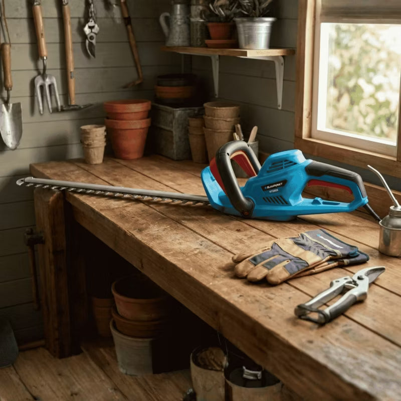 Elektrisk Hækkeklipper 1800W 55 cm Blå HT5020