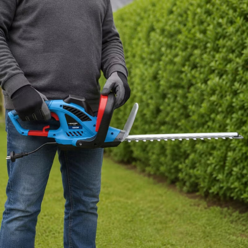 Elektrisk Hækkeklipper 51 cm Blå HT4020