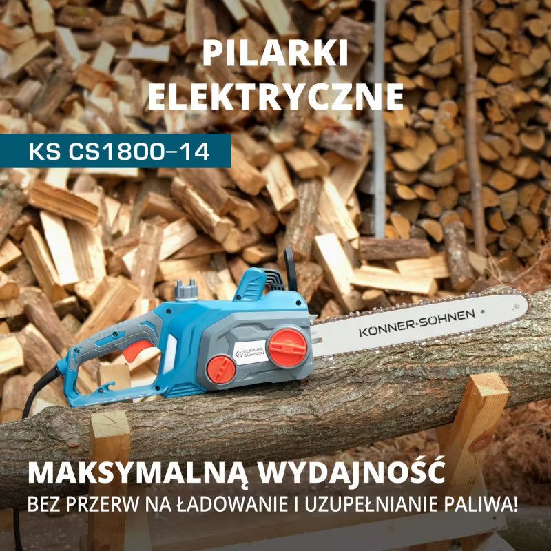 Elektrisk Kædesav 35 cm 1800W KS CS1800-14