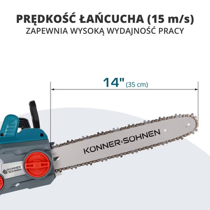 Elektrisk Kædesav 35 cm 1800W KS CS1800-14