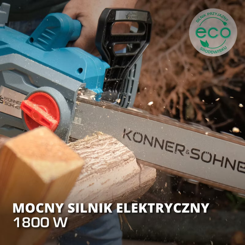 Elektrisk Kædesav 35 cm 1800W KS CS1800-14
