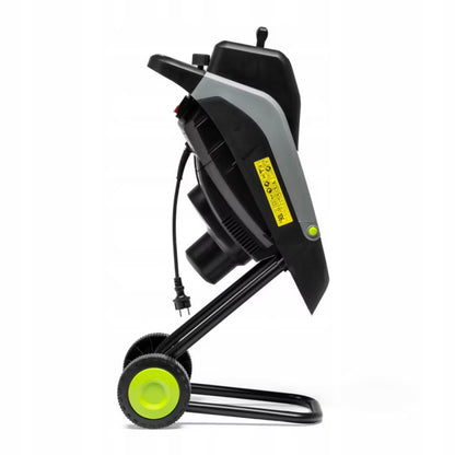 Elektrisk Kompostkværn 2500W 45 mm Sort med 50 l Opsamlerpose SHE250B-BAG-LD2