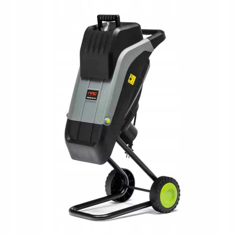 Elektrisk Kompostkværn 2500W 45 mm Sort med 50 l Opsamlerpose SHE250B-BAG-LD2