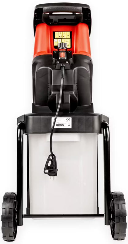 Elektrisk Kompostkværn 3000W 45 mm med Opsamler CEDRE03