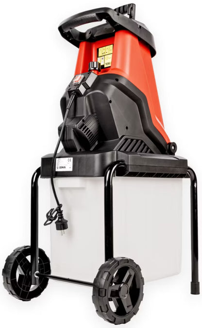 Elektrisk Kompostkværn 3000W 45 mm med Opsamler CEDRE03