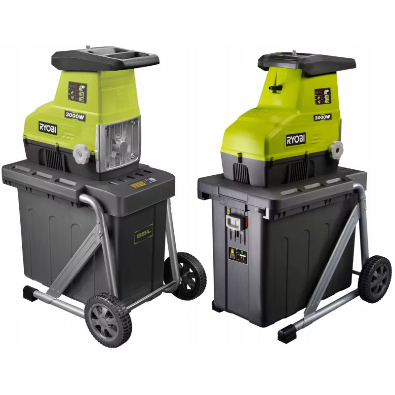 Elektrisk Kompostkværn 3000W 55 Liter Grøn RSH3045U