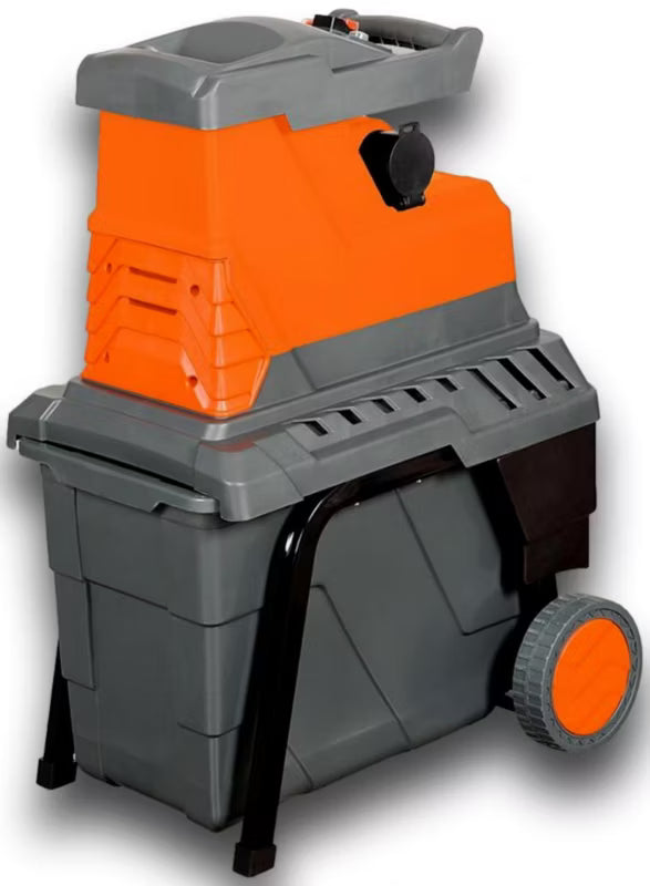 Elektrisk Kompostkværn Valseteknik 2800W 45 mm Rød