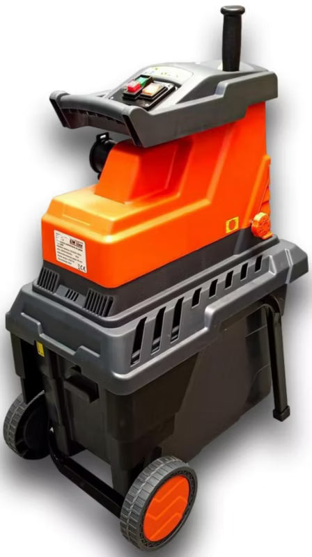 Elektrisk Kompostkværn Valseteknik 2800W 45 mm Rød
