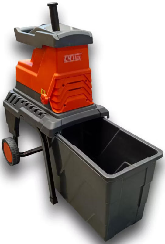 Elektrisk Kompostkværn Valseteknik 2800W 45 mm Rød
