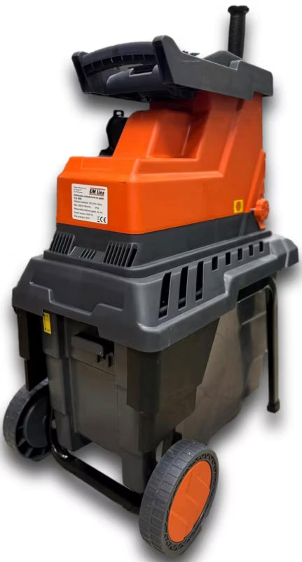 Elektrisk Kompostkværn Valseteknik 2800W 45 mm Rød