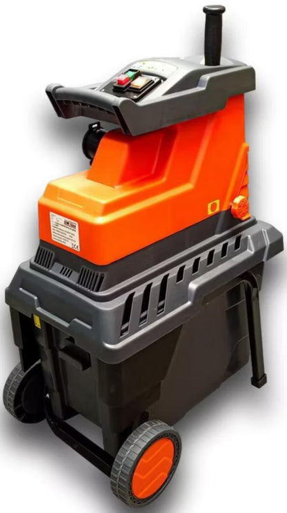 Elektrisk Kompostkværn Valseteknik 2800W 45 mm Rød