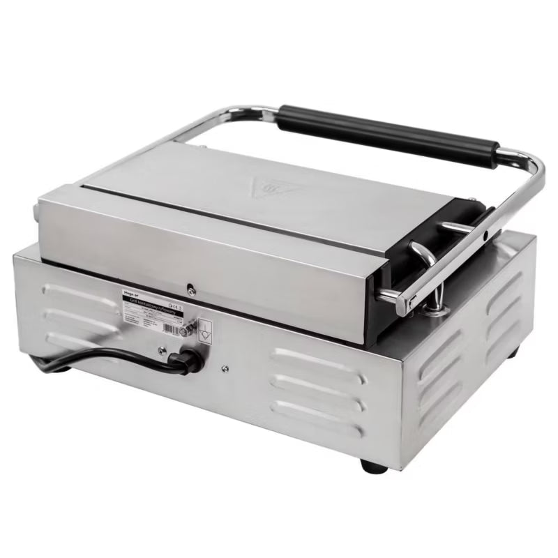 Elektrisk Kontaktgrill 2300W Rillet Stål