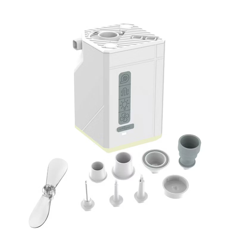 Elektrisk Luftpumpe 4-i-1 QW-3899 Hvid