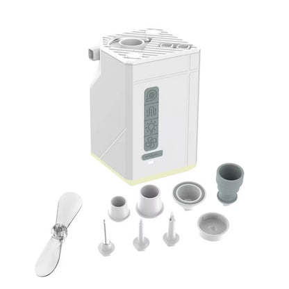 Elektrisk Luftpumpe 4-i-1 QW-3899 Hvid