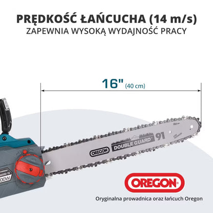 Elektrisk Motorsav 40 cm 2200W KS CS2200-16