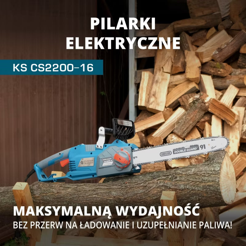 Elektrisk Motorsav 40 cm 2200W KS CS2200-16