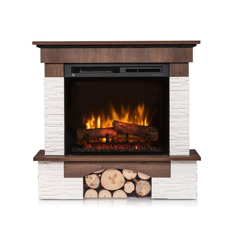 Elektrisk Pejs Porto 23" XHD 1400W Mørk Valnød