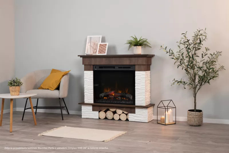 Elektrisk Pejs Porto 28" XHD 1400W 114x98 cm | 5904917421444