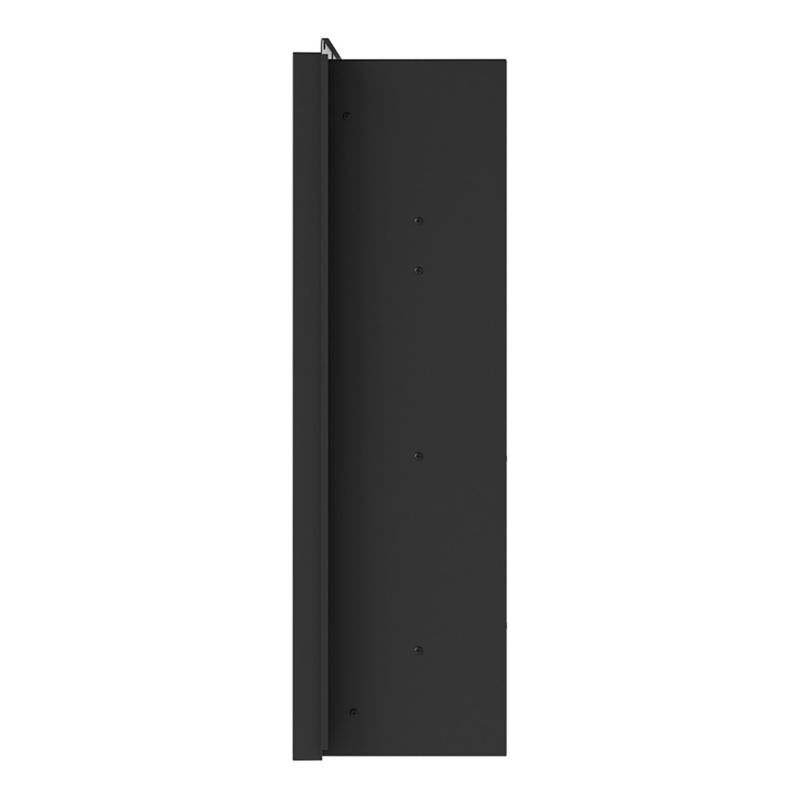 Elektrisk Pejseindsats 60 cm Sort LED 1500W