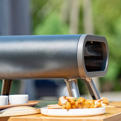 Elektrisk Pizzaovn 12" Sølv med Foldbare Ben