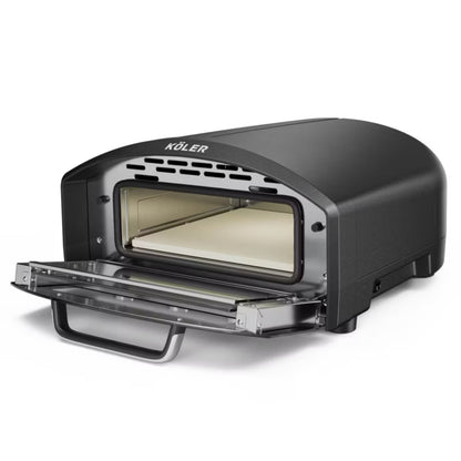 Elektrisk Pizzaovn KB-13 450°C med Pizzasten