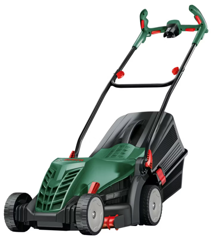 Elektrisk Plæneklipper 37 cm 1400W Grøn