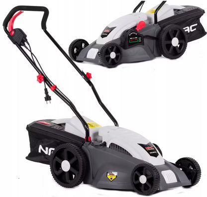 Elektrisk Plæneklipper 38 cm 1600W LE16-38-PI-G
