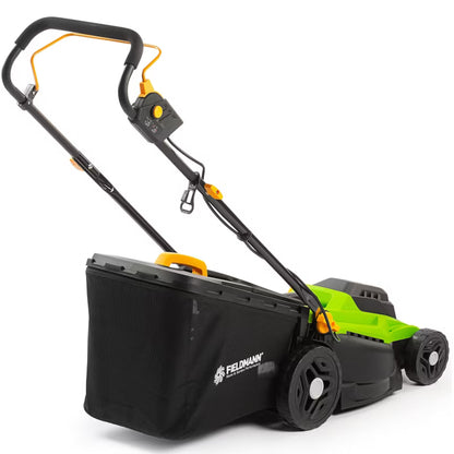 Elektrisk Plæneklipper FZR 2037-E 38 cm 1600W Sort Grøn