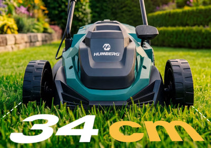 Elektrisk Plæneklipper HM-612 1400W 34 cm