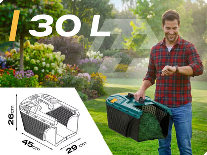 Elektrisk Plæneklipper HM-612 1400W 34 cm