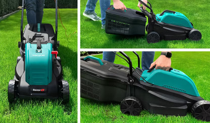 Elektrisk Plæneklipper Razor 3 33 cm Grøn