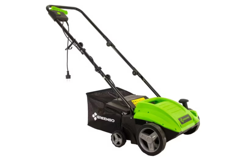 Elektrisk Plænelufter og Vertikalskærer WE32-1500 1500W 32 cm Grøn